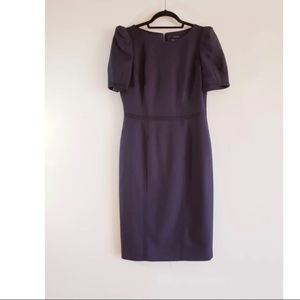 Jeager NAVY wool SEXY NWT dress 10UK 6US